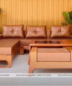 Sofa gỗ Sồi màu gỗ Hương đa năng SFG15