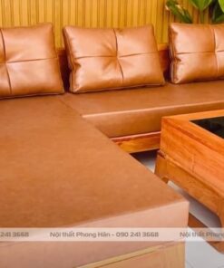 Sofa gỗ Sồi màu gỗ Hương đa năng SFG15