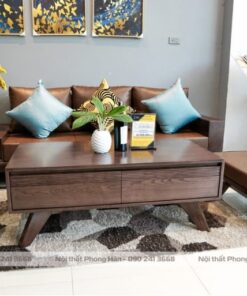 Sofa văng gỗ chân chéo hiện đại SFG26