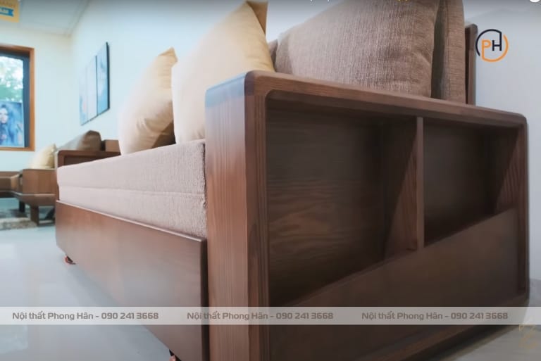 Sofa giường gỗ Sồi hiện đại SFG29 Sofa giường gỗ Sồi hiện đại SFG29