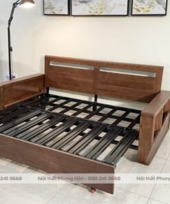Sofa giường gỗ Sồi hiện đại SFG29