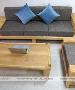 Sofa văng gỗ Sồi 3 chi tiết SFG30